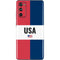 American Flag Color Block Galaxy S20 Fan Edition Skin